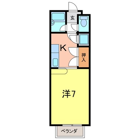 あすなろの物件間取画像